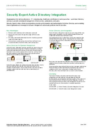 Image of Security Expert Active Directory Integration
