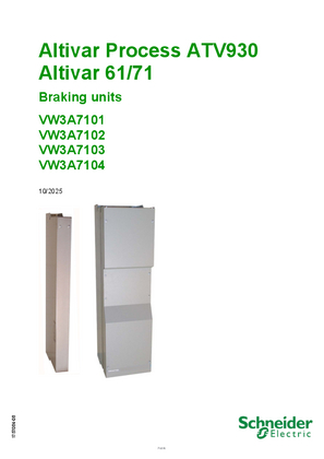 Imagem de ATV930 & ATV61/71 braking units manual