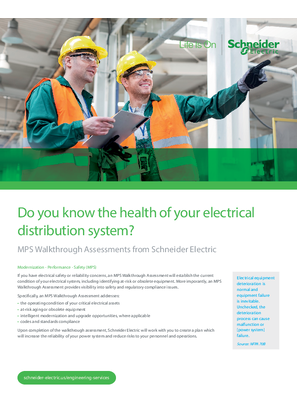 Image of Modernization, Performance, and Safety (MPS) Assessment Handout