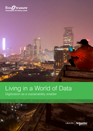 Immagine di Living in a World of Data: Digitization as a sustainability enabler
