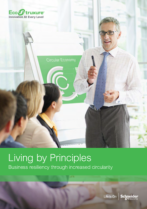 Image of Living by Principles: Business resiliency through increased circularity