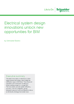 Image of Electrical system design innovations unlock new opportunities for BIM