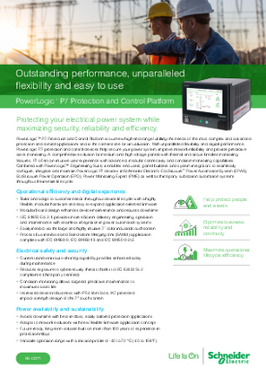 Image of PowerLogic P7 Flyer