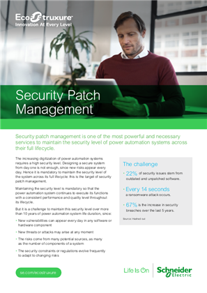 Image of Security Patch Management Leaflet