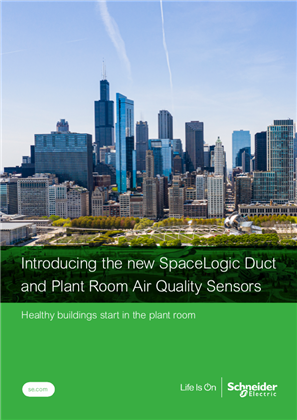 Image of SpaceLogic Plant Room Air Quality Sensors Brochure