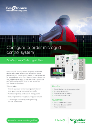 Image of EcoStructure Microgrid Flex IEC Flyer