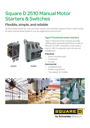 Image of Square D 2510 Manual Motor Starters & Switches