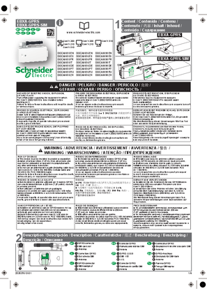 Image of EBXA-GPRS - EBXA-GPRS-SIM - GPRS Modem - Instruction sheet