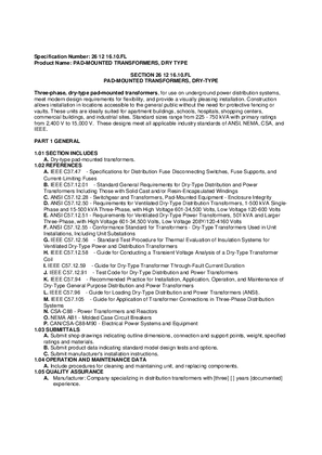 Image of 26 12 16.10.FL Pad-Mounted, Dry Type (long)