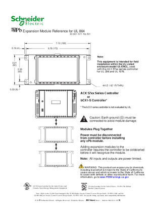 Imagen de xPb Expansion Module Reference for UL 864