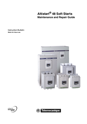Image of Altistart 48 Soft Starts Maintenance and Repair Guide