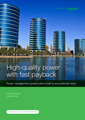 Image of EcoStruxure Power Oracle Customer Story