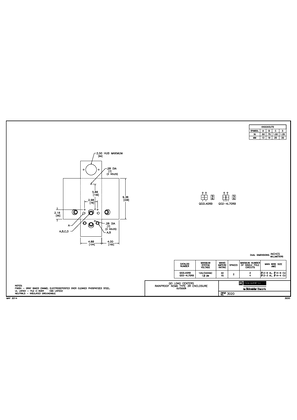 Image of 2D CAD: QO Load Centers, 40A 70, 2 spaces, Outdoor NEMA 3R Enclosure