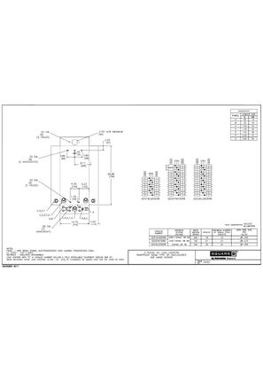Image of 2D CAD: QO Load Centers, 100A 200A, 18-27-30 spaces, Side Hinged, NEMA 3R Outdoor Enclosure