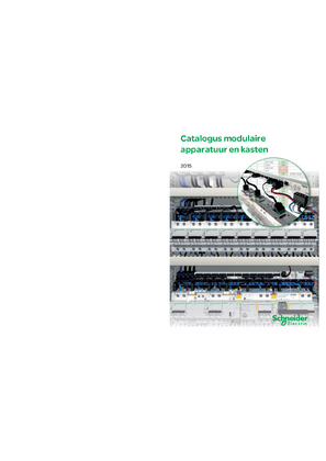 Afbeelding van Catalogus modulaire apparatuur en kasten