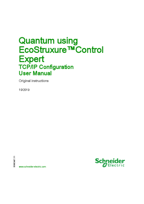 Image of Quantum using EcoStruxure™ Control Expert - TCP/IP Configuration, User Manual