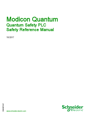 Image of Quantum Safety PLC, Safety Reference Manual