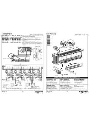 Imagen de ABE7CPA31E, hoja de instrucciones