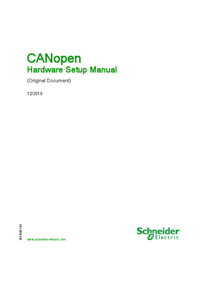 Image of CANopen Hardware Setup Manual