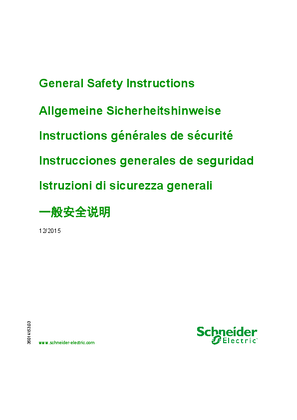 的映像 一般安全说明用户手册