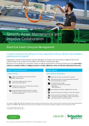 Image of Electrical Asset Lifecycle Management