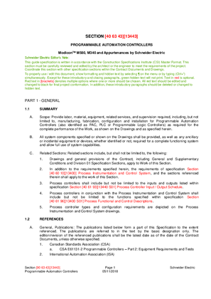 Image of 40 63 43 Programmable Automation Controllers CSI Specification