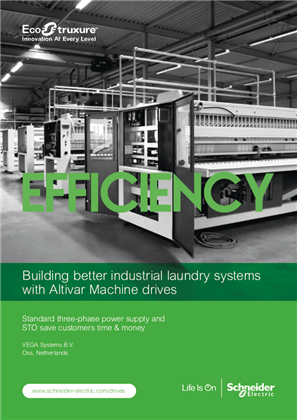 Image of Building better industrial laundry systems with Altivar Machine drives