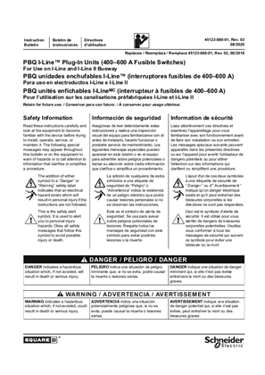 Image de Unités enfichables I-Line™ : Interrupteur à fusibles PBQ, 400 à 600 A