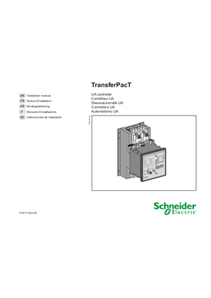 Image of TransferPacT - UA controller - Instruction Sheet