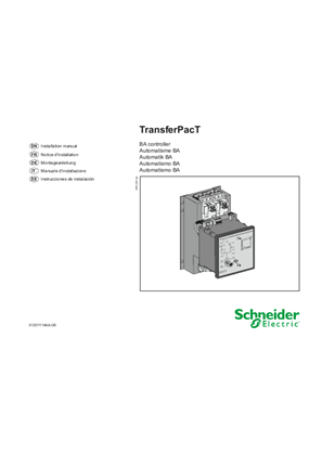 Bild von TransferPacT - Steuerautomatik BA - Gebrauchsanleitung