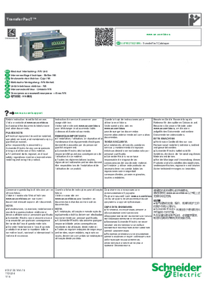 Image of TransferPacT IVE - Electrical Interlocking Unit - Instruction Sheet