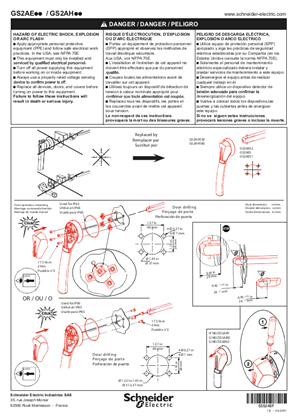 イメージ TeSys GS - GS2AEoo / GS2AHoo - Instruction sheet