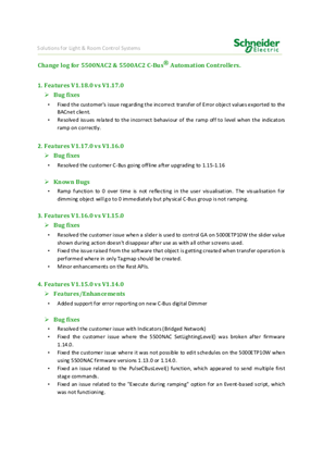 的映像 C-Bus Firmware for 5500NAC2 Automation Controller V1.18.0