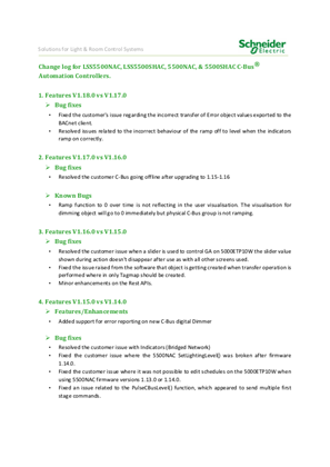 Image of C-Bus Firmware for 5500NAC Automation Controller V1.18.0