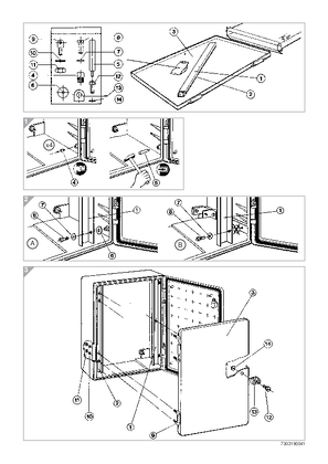 イメージ Thalassa PLM General Insutrction for reversible internal door polyester 2 locks