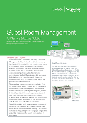 Full Service and Luxury Integrated Solution - Hotel Guest Room ...