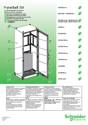Afbeelding van PanelSeT SM - Steel Monobloc Enclosure - Instruction Sheet