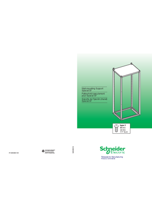 イメージ Post-fixing device for Spacial wall-mounting enclosure