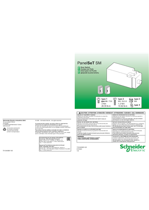 이미지 PanelSeT SM - Door Switch - Instruction Sheet