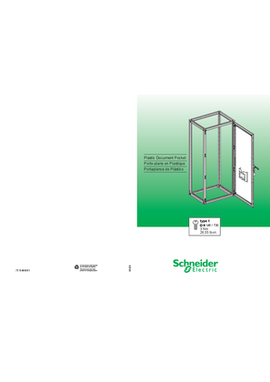 イメージ Thalassa PLA - Plastic Document Pocket - Instruction sheet