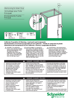 イメージ Spacial SF - Interlocking for main door - Instruction Sheet