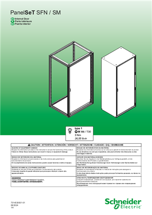 이미지 PanelSeT SFN/SM - Internal Door - Instruction Sheet