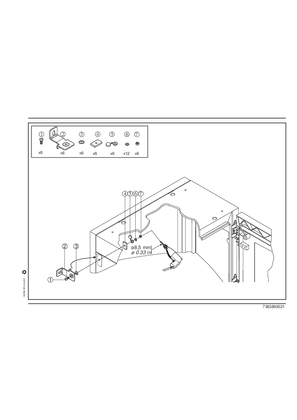 イメージ PanelSeT PLA - Set of wall fix lugs for vers.PLA or PLAT - Instruction sheet