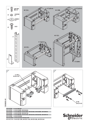 Bild von PanelSeT PLA PLM - Cable support rail C40 profile perforated - Instruction sheet