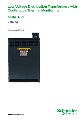 Image of Low Voltage Distribution Transformers with Continuous Thermal Monitoring
