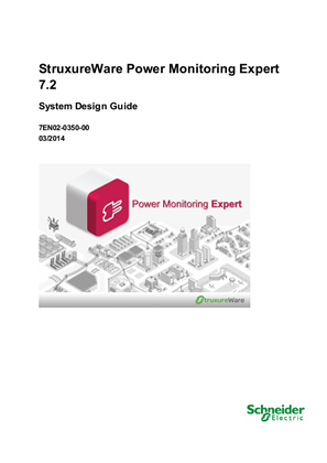 Image of StruxureWare Power Monitoring Expert 7.2.2 System Design Guide - EN
