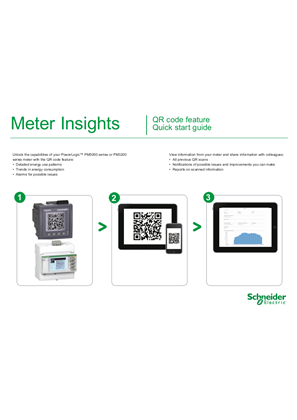Image of Meter Insights QR code feature quick start guide