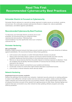 Image of Recommended Cybersecurity Best Practices