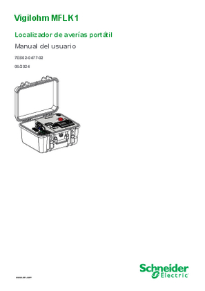Imagen de Vigilohm MFLK1 Localizador de averías portátil