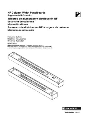 Nf Column Width Panelboards Schneider Electric